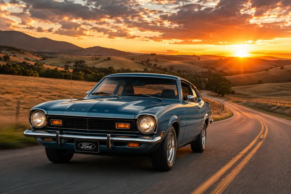 1971_Ford_Maverick_Countryside_Sunset_Drive 1971 Ford Maverick Countryside Sunset Drive