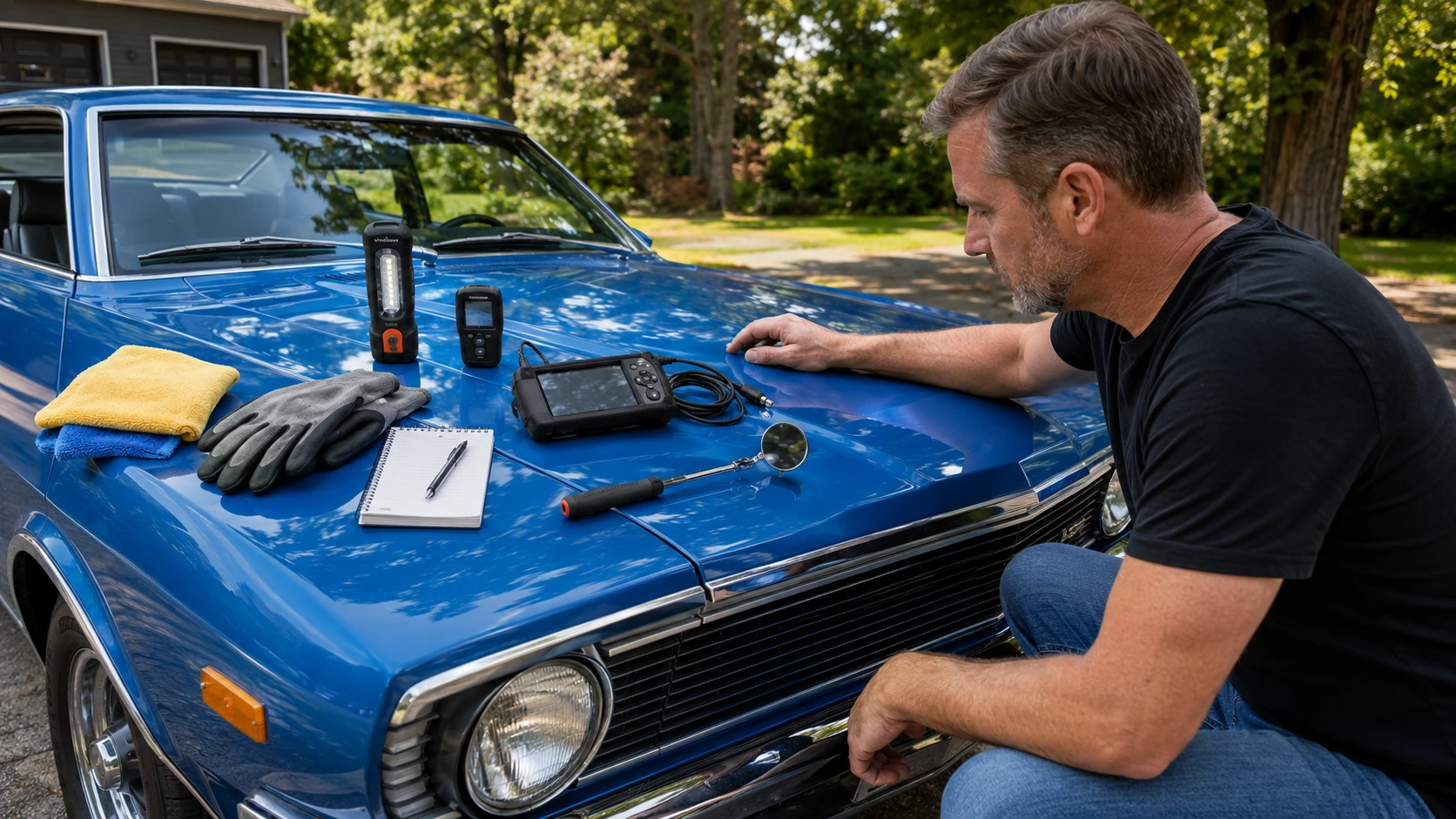 car inspection tools