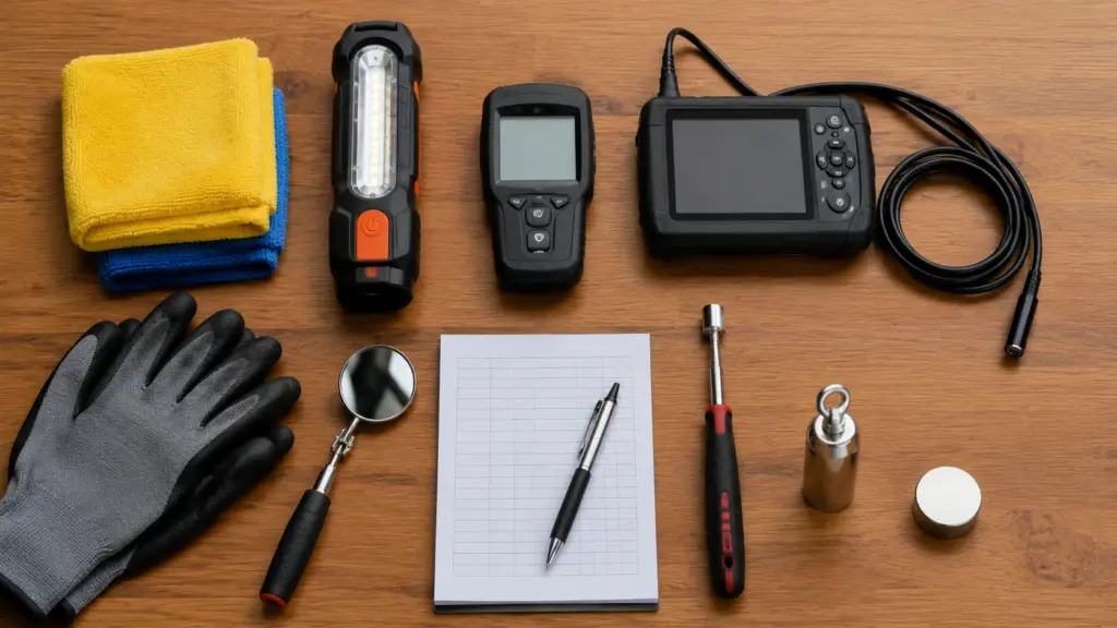 car inspection tools