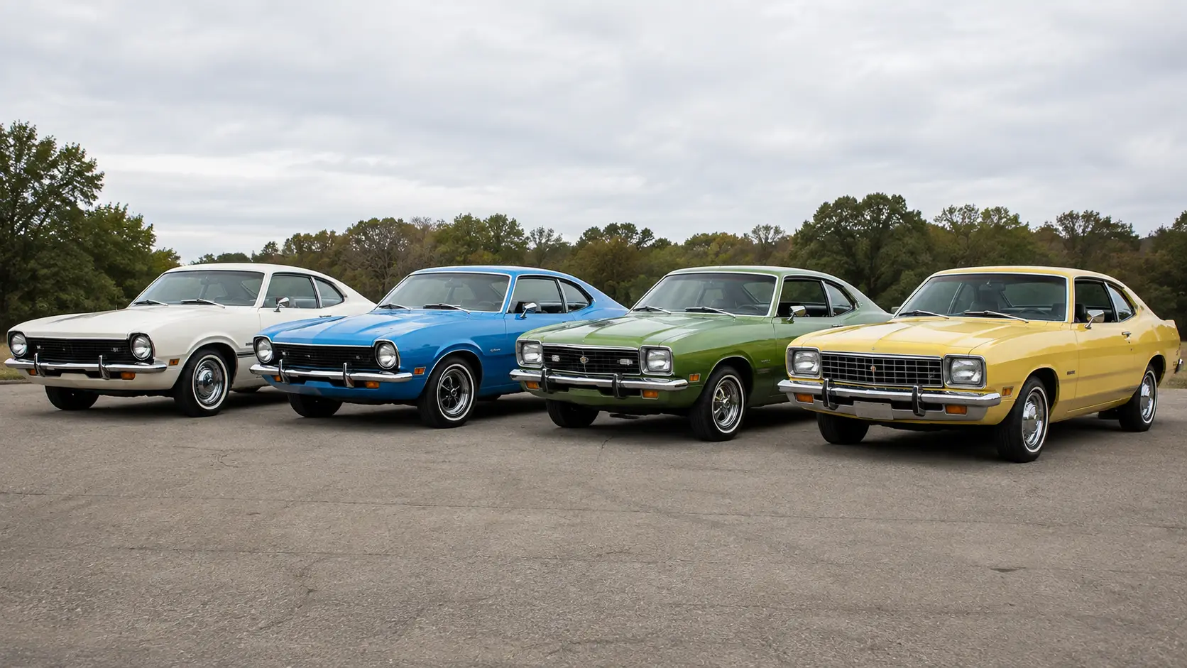 Comparison of Ford Maverick models from different production years